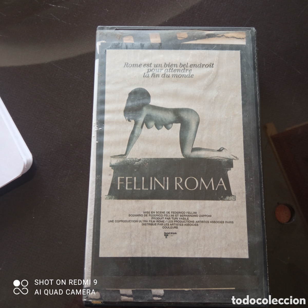 Coleccionismo: vhs Fellini roma - Foto 1