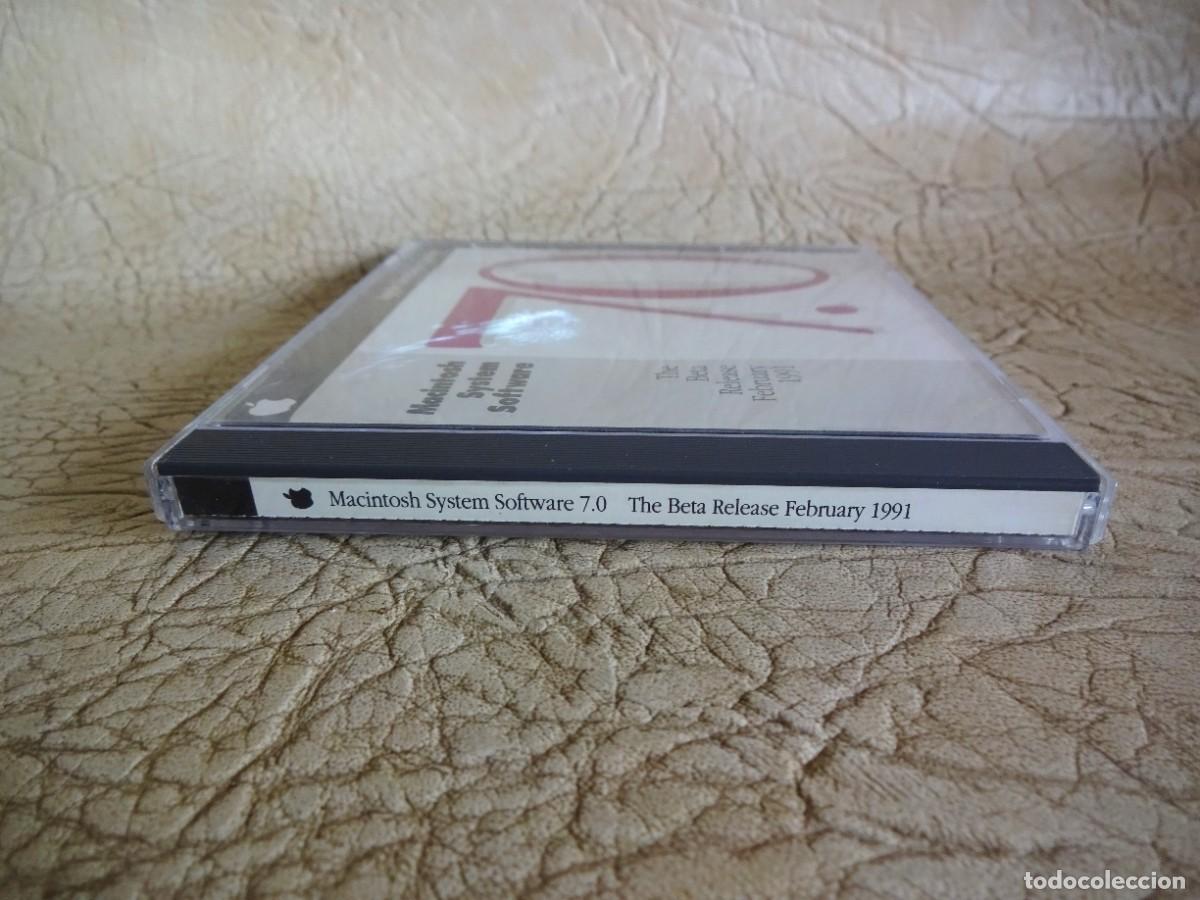 Coleccionismo: cd software macintosh system beta 1991 7.0 original apple - Foto 2