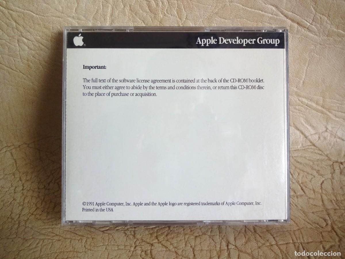 Coleccionismo: cd software macintosh system beta 1991 7.0 original apple - Foto 3