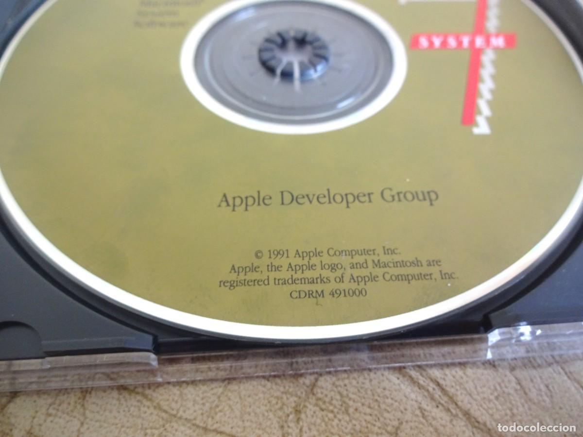 Coleccionismo: cd software macintosh system 1991 7.0 golden master original apple - Foto 6