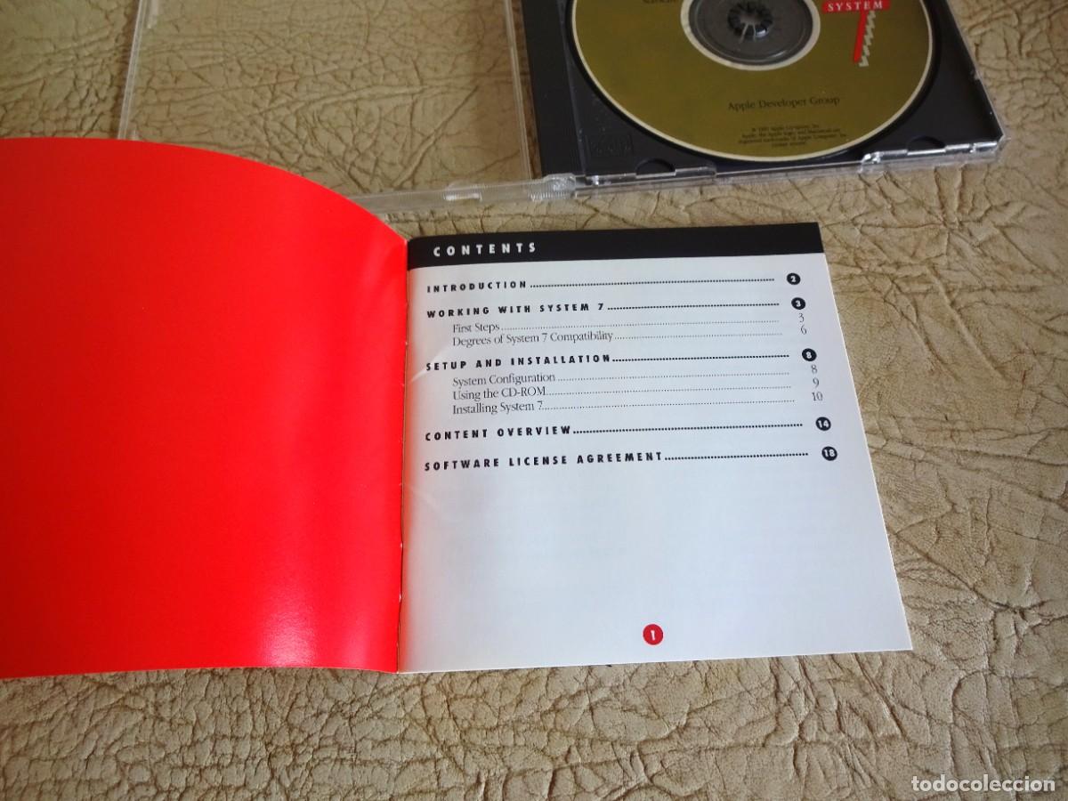 Coleccionismo: cd software macintosh system 1991 7.0 golden master original apple - Foto 7