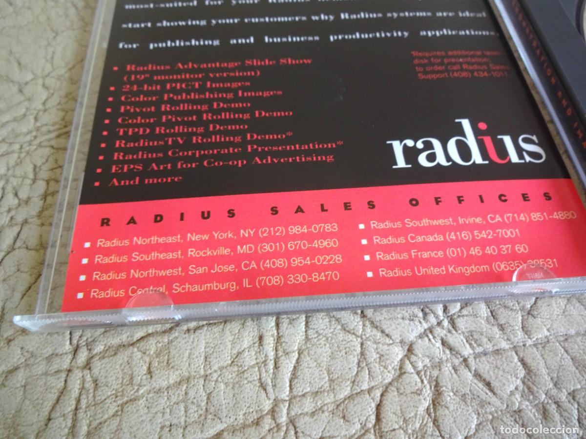 Coleccionismo: cd radius macintosch 1991 original apple - Foto 6
