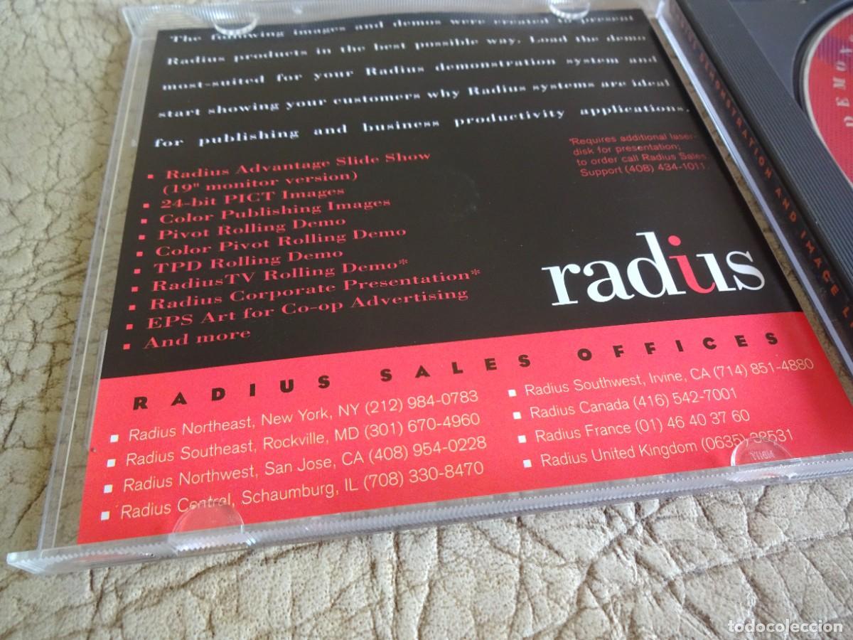 Coleccionismo: cd radius macintosch 1991 original apple - Foto 7