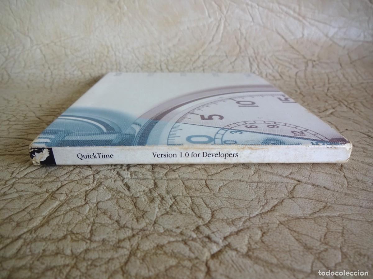 Coleccionismo: cd software quicktime 1.0 for developers macintosch 1991 original apple - Foto 2