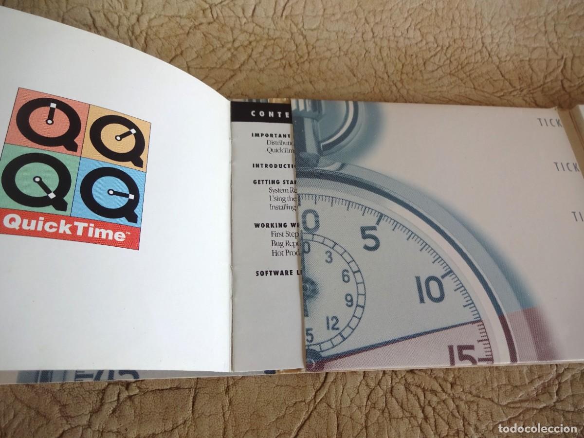 Coleccionismo: cd software quicktime 1.0 for developers macintosch 1991 original apple - Foto 5