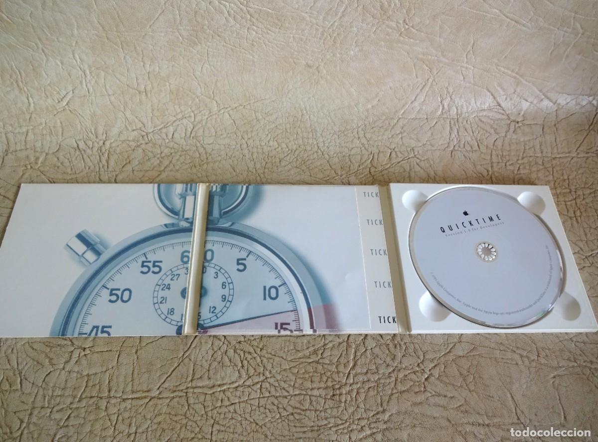 Coleccionismo: cd software quicktime 1.0 for developers macintosch 1991 original apple - Foto 6