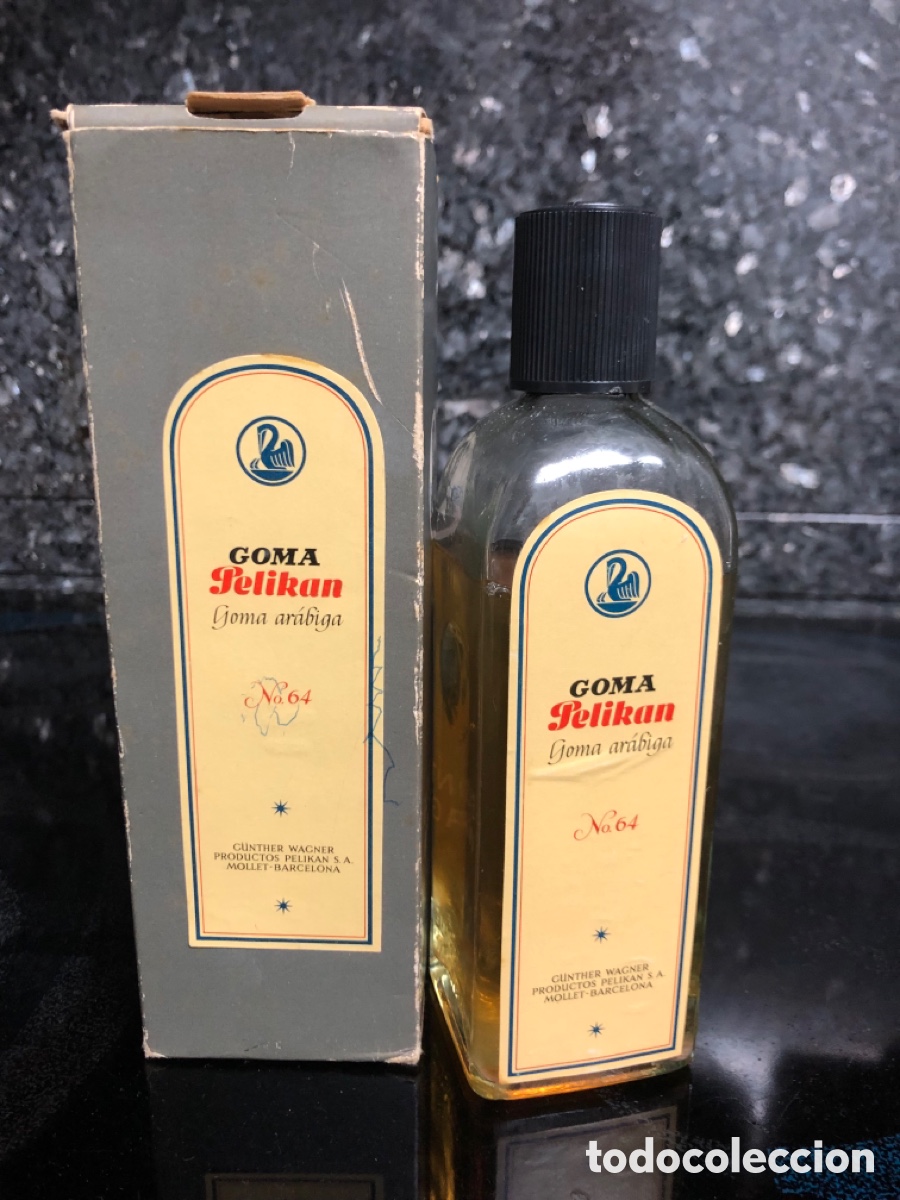 Coleccionismo: Goma ar&aacute;biga Pelikan