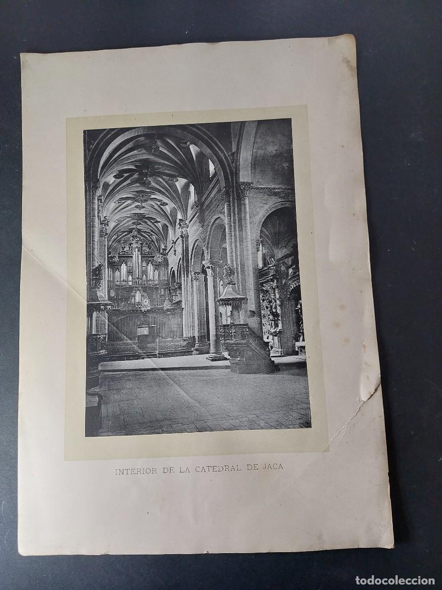 Coleccionismo: Interior de la catedral de Jaca - Foto 1