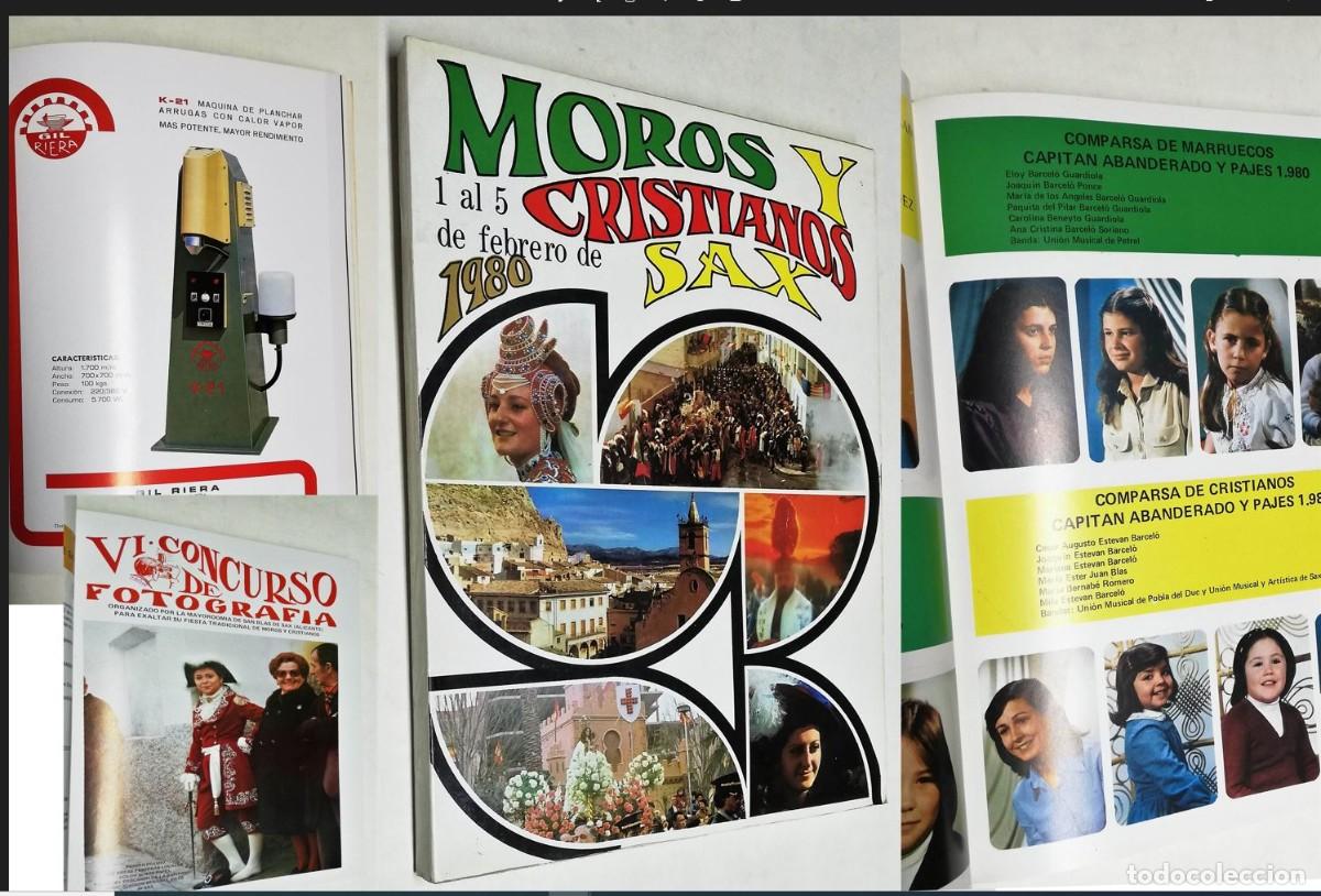 Collezionismo: PROGRAMA FIESTAS MOROS Y CRISTIANOS SAX 1980