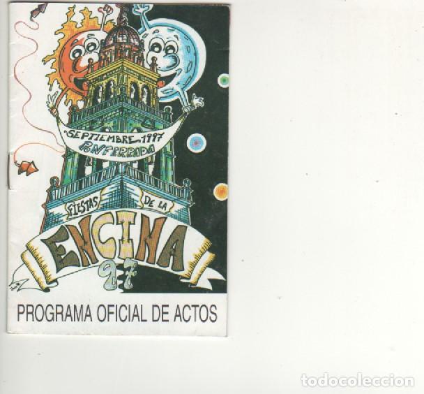 Coleccionismo: Programa Fiestas de La Encina Ponferrada 1997.