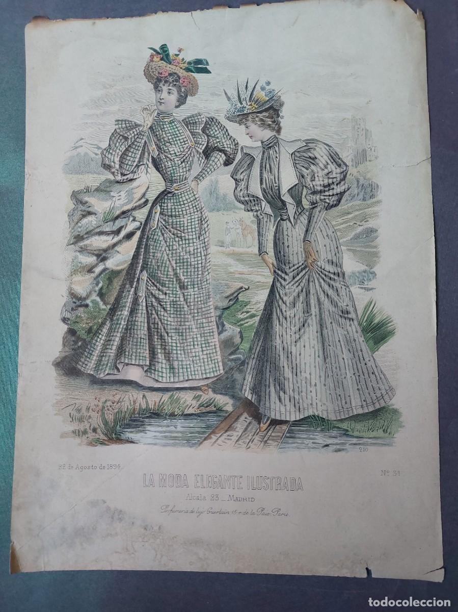 Coleccionismo: La moda elegante ilustrada 1894 - Foto 1