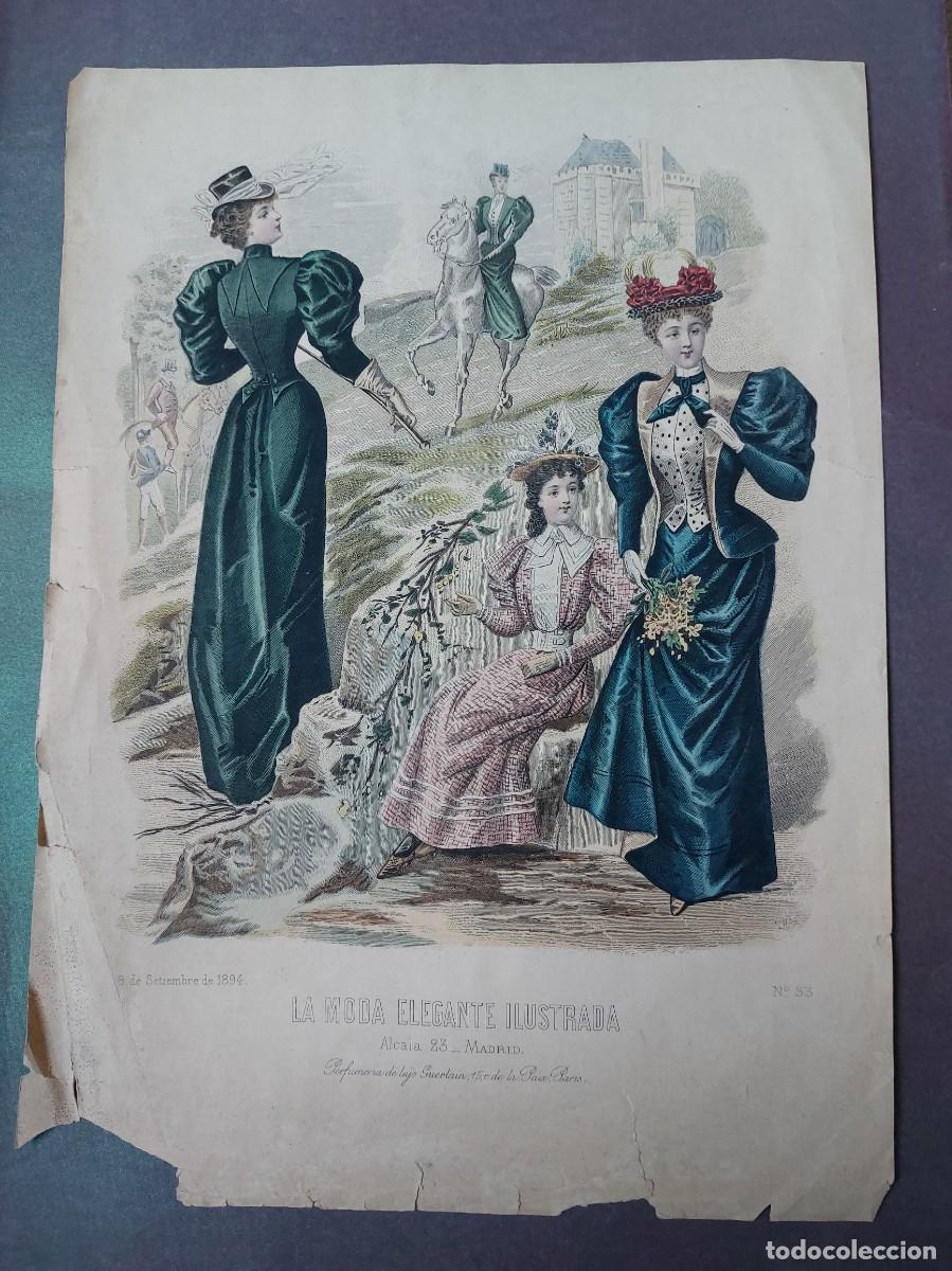 Coleccionismo: La moda elegante ilustrada 1894 - Foto 1