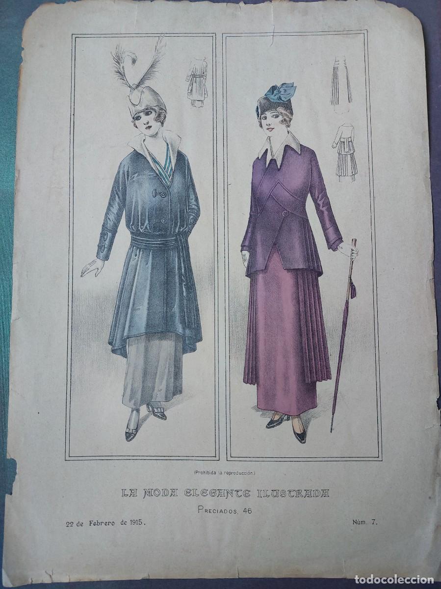 Coleccionismo: La moda elegante ilustrada. 1915 - Foto 1