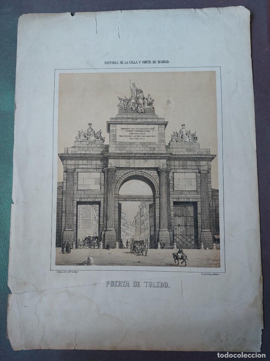 Coleccionismo: Puerta de Toledo - Madrid - Foto 1