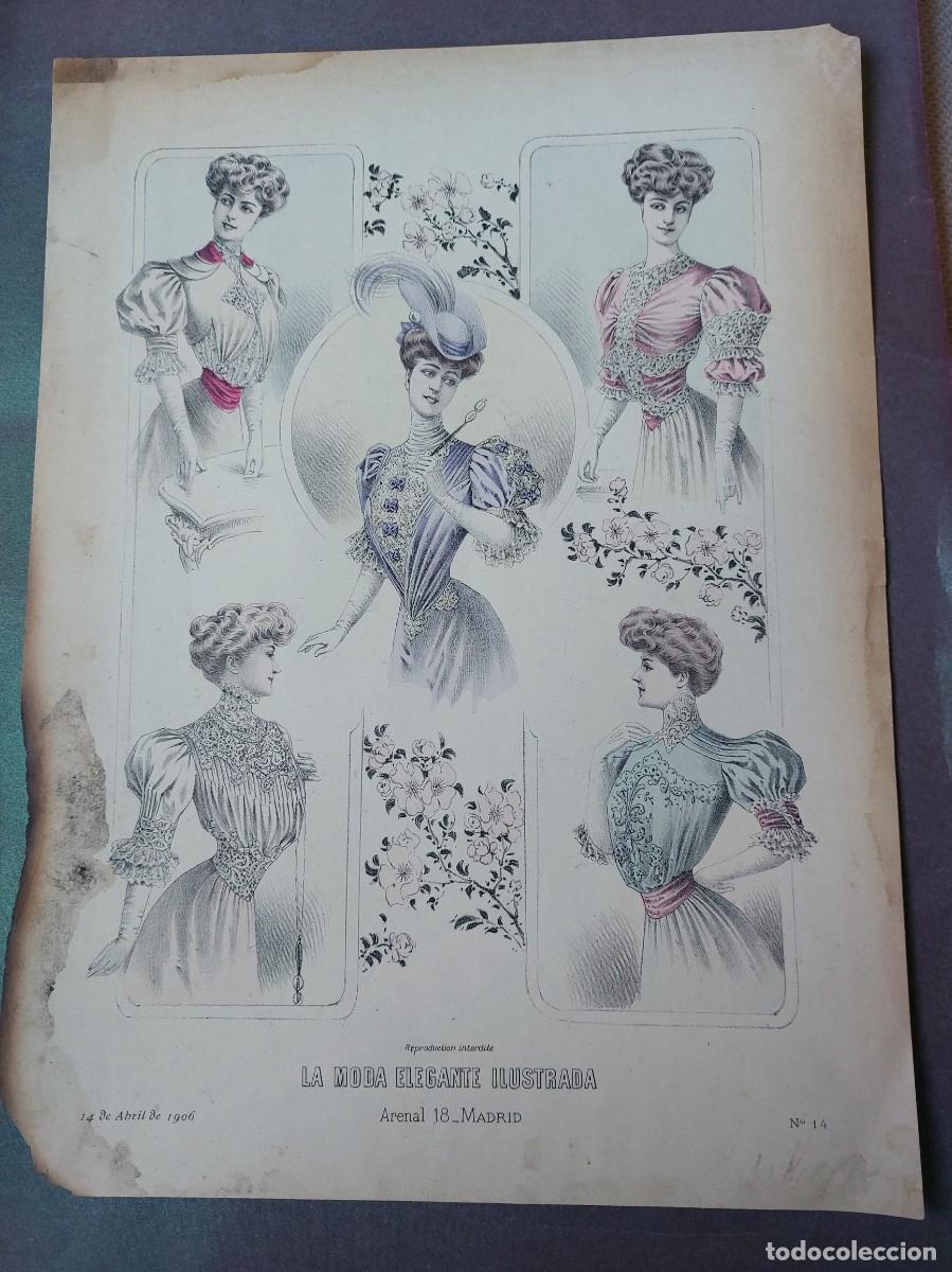 Coleccionismo: La moda elegante ilustrada 1906 - Foto 1