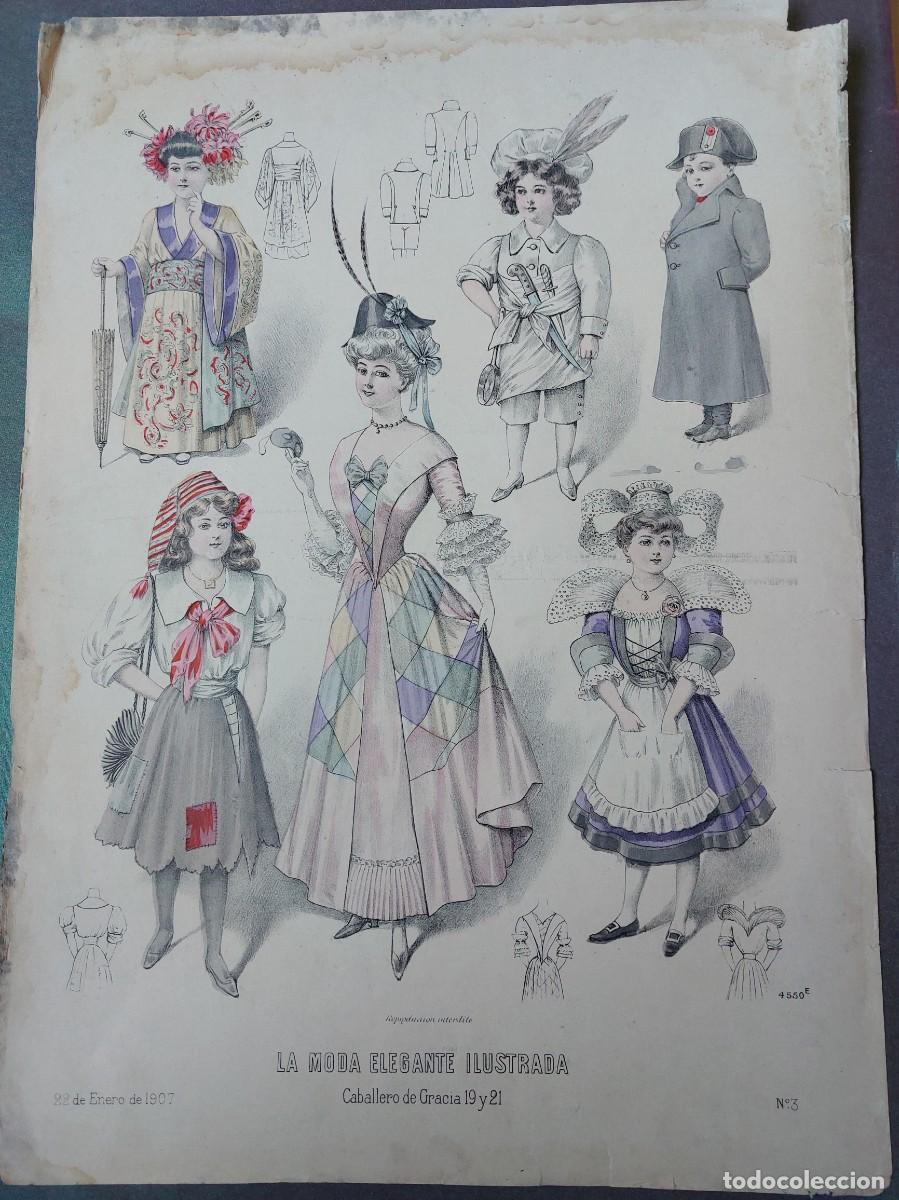 Coleccionismo: La moda elegante ilustrada 1907 - Foto 1