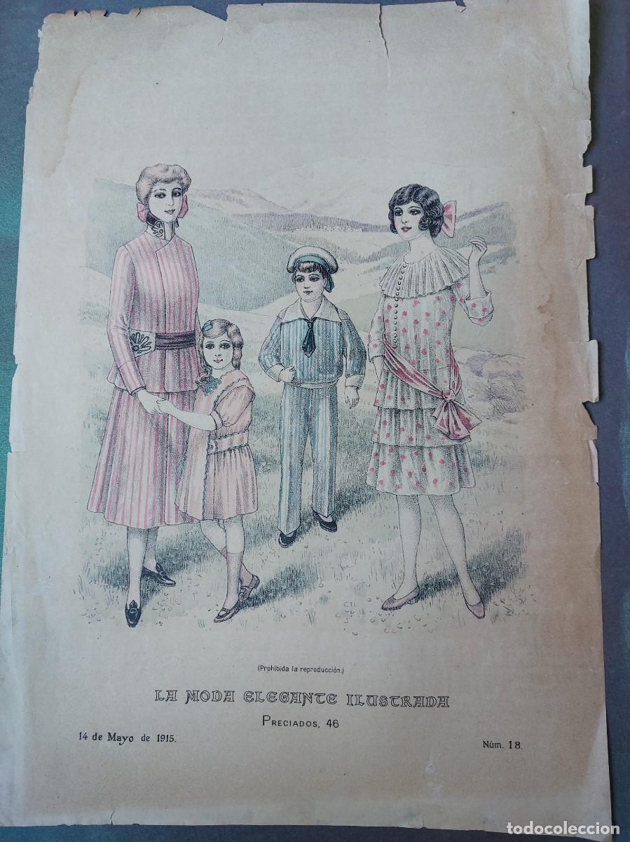 Coleccionismo: La moda elegante ilustrada 1915 - Foto 1