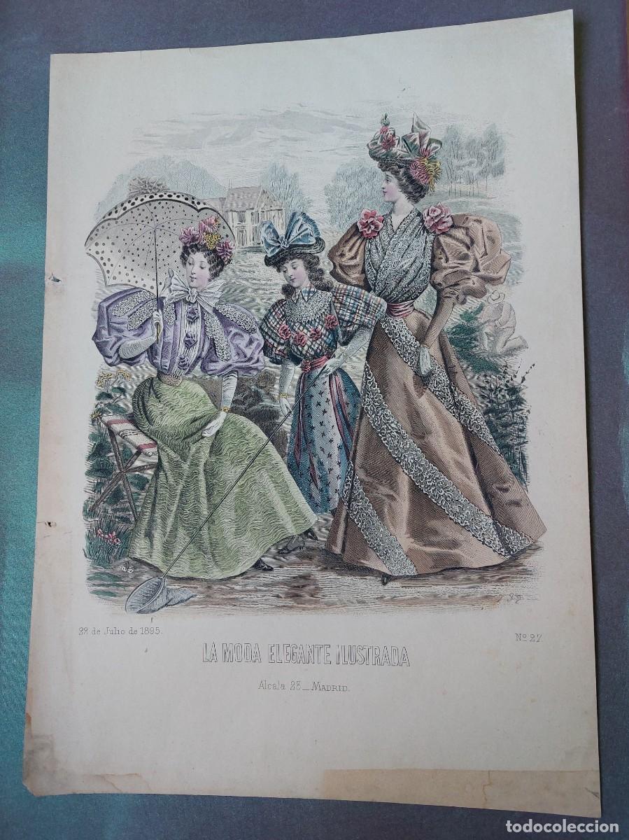 Coleccionismo: La moda elegante ilustrada 1895 - Foto 1