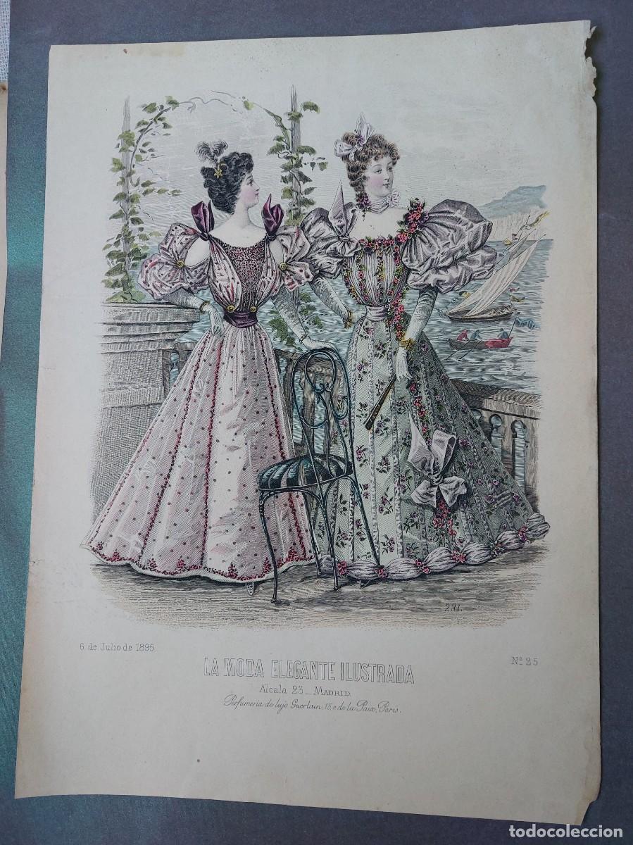 Coleccionismo: La moda elegante ilustrada 1895 - Foto 1