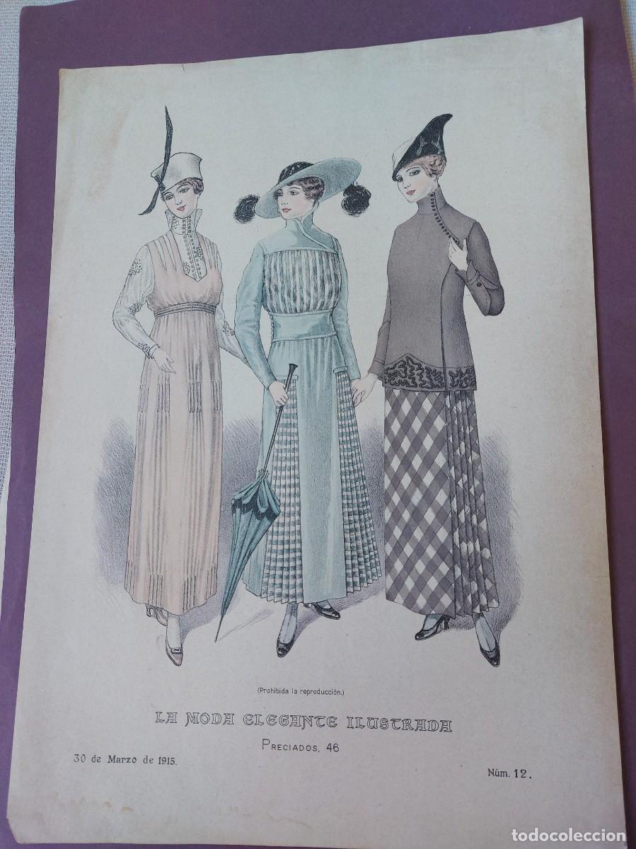 Coleccionismo: La moda elegante ilustrada 1915 - Foto 1