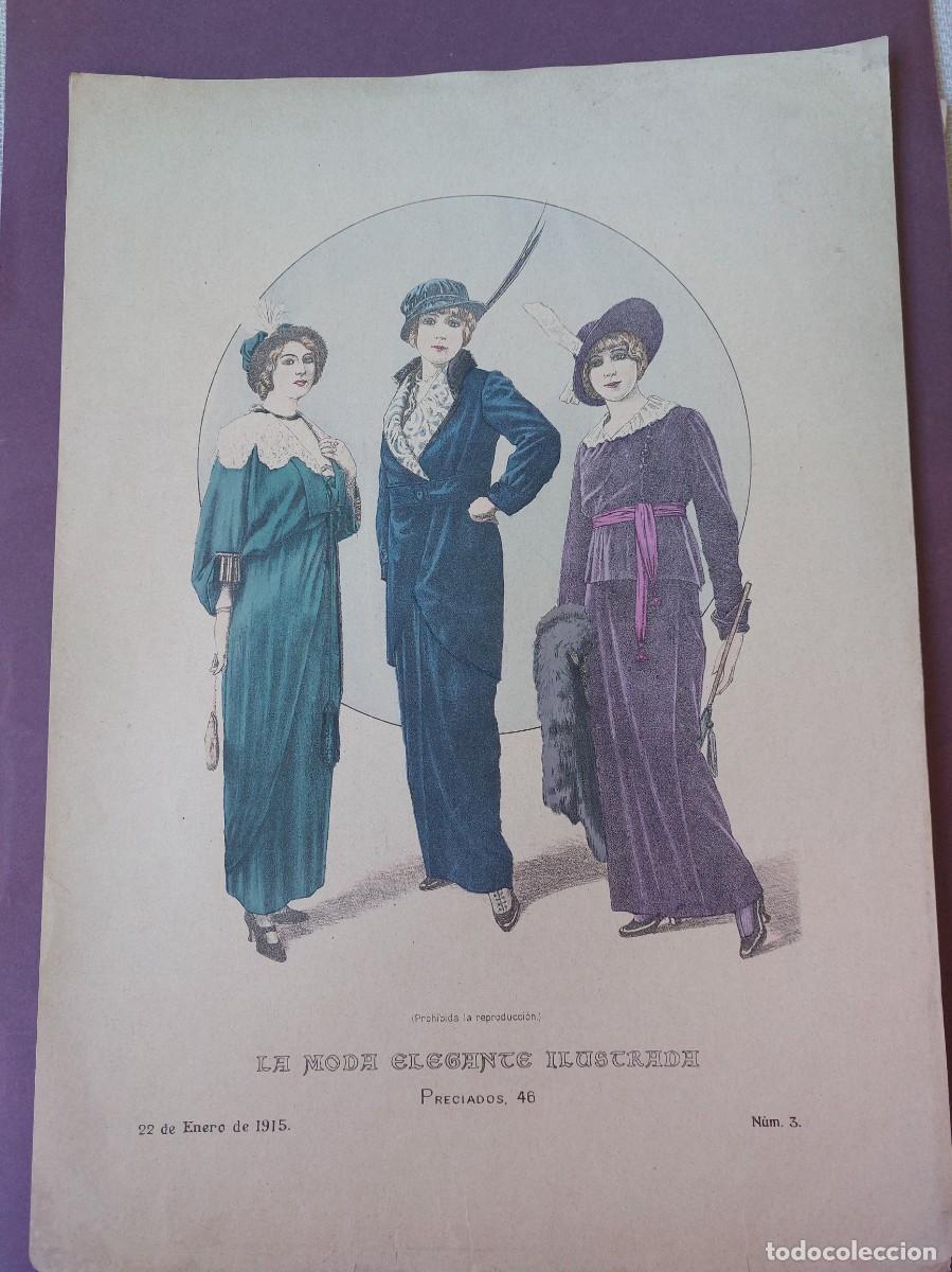 Coleccionismo: La moda elegante ilustrada 1915 - Foto 1