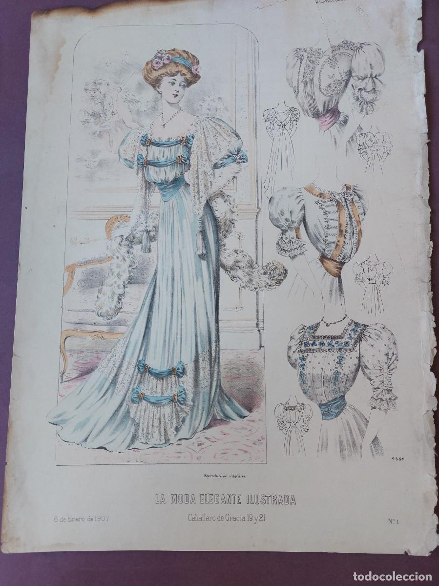 Coleccionismo: La moda elegante ilustrada 1907 - Foto 1