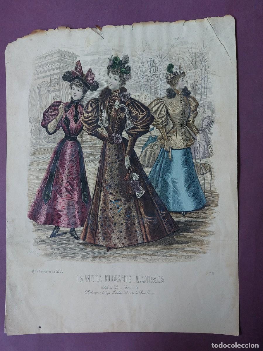 Coleccionismo: La moda elegante ilustrada 1895 - Foto 1