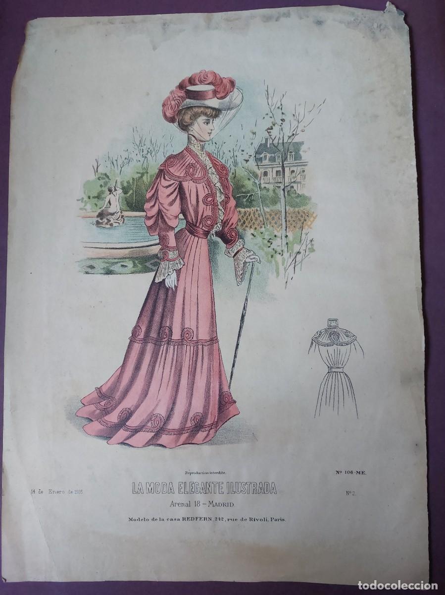 Coleccionismo: La moda elegante ilustrada 1906 - Foto 1