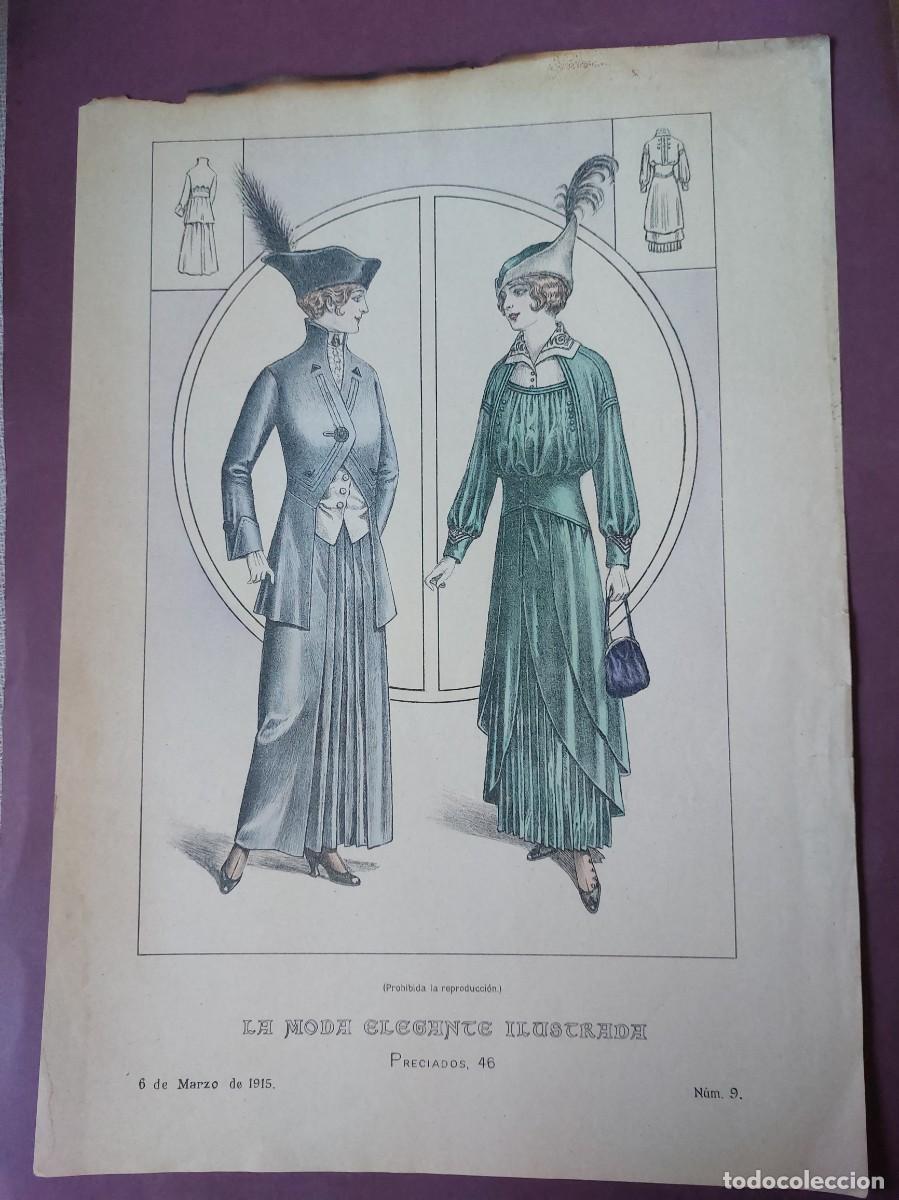 Coleccionismo: La moda elegante ilustrada 1915 - Foto 1