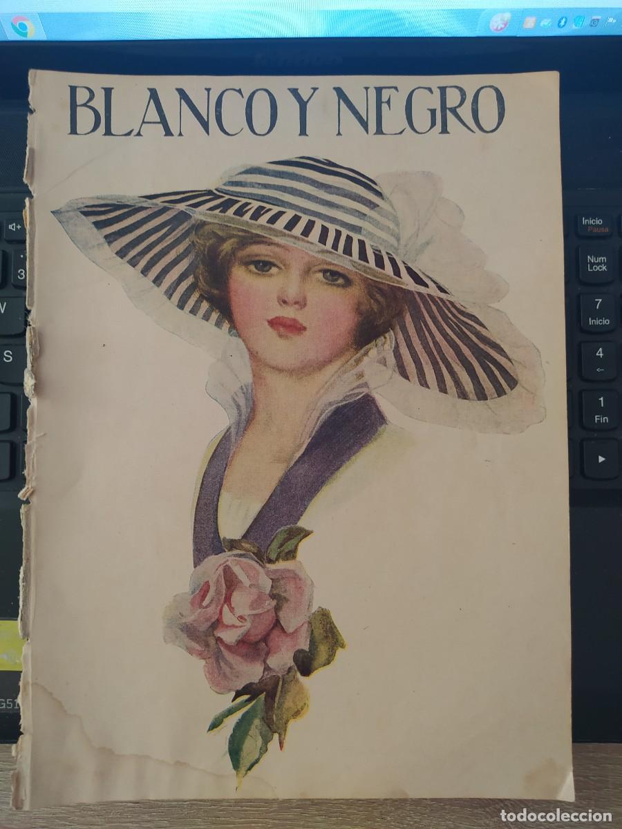 Coleccionismo: 1918. PORTADA DE BLANCO Y NEGRO. ART DECO. MODA. 1