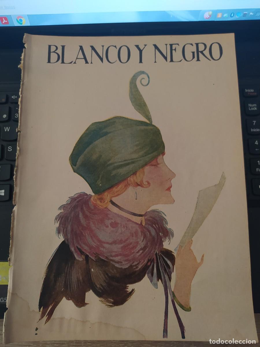 Coleccionismo: 1918. PORTADA DE BLANCO Y NEGRO. ARTE DECO. 7