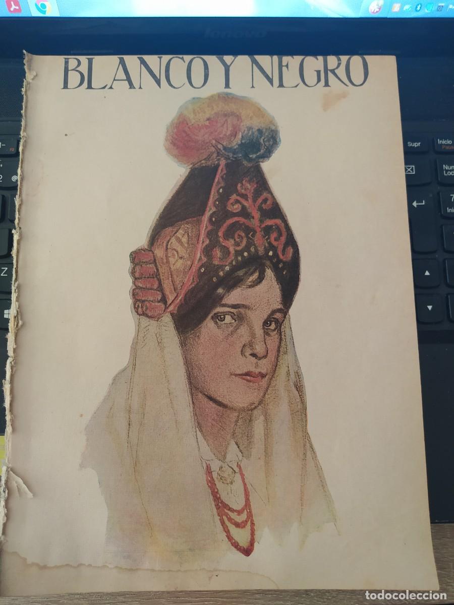 Coleccionismo: 1918. PORTADA DE BLANCO Y NEGRO. TRAJE POLULAR. 12