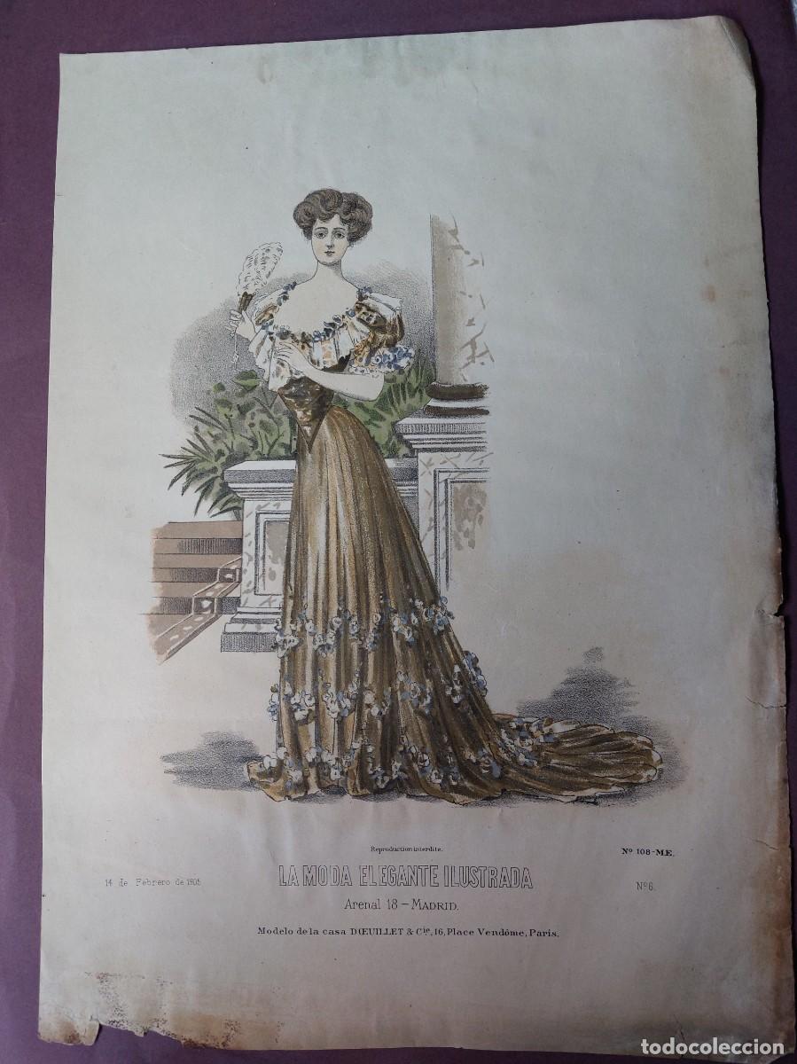 Coleccionismo: La moda elegante ilustrada 1905 - Foto 1