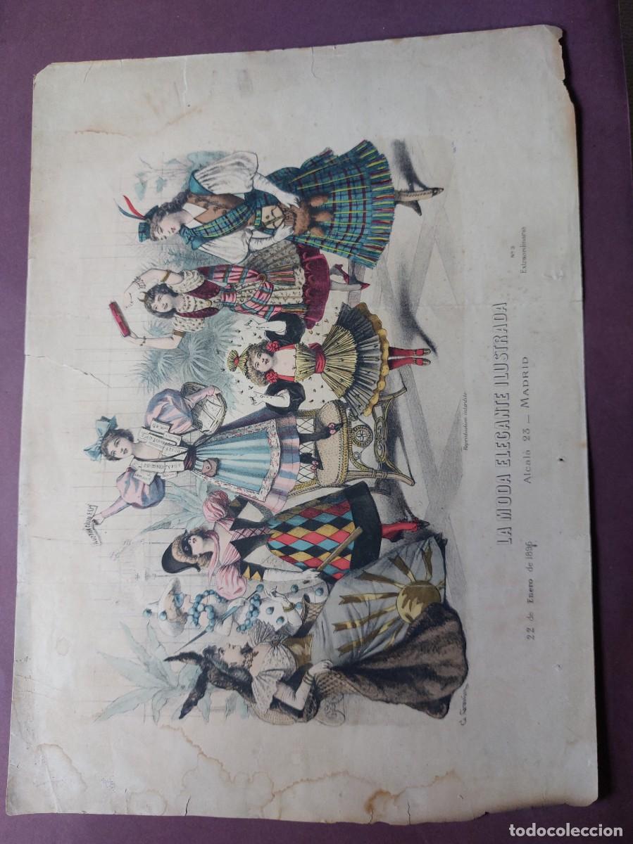 Coleccionismo: La moda elegante ilustrada. 1896 - Foto 1