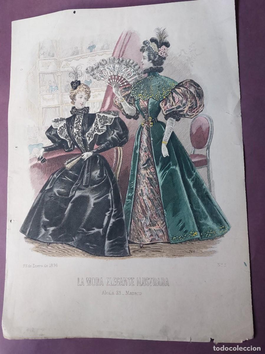 Coleccionismo: La moda elegante ilustrada 1896 - Foto 1
