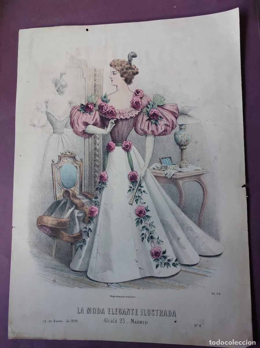 Coleccionismo: La moda elegante ilustrada 1896 - Foto 1