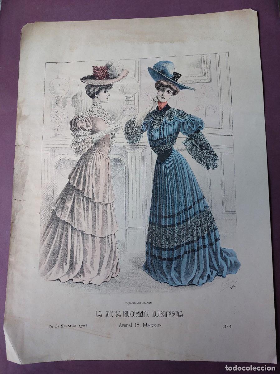 Coleccionismo: La moda elegante ilustrada 1905 - Foto 1