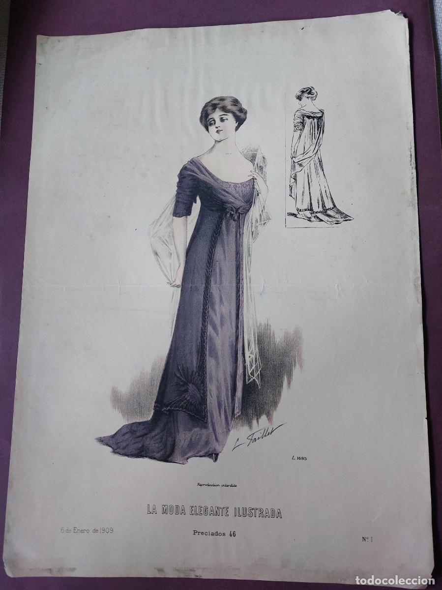 Coleccionismo: La moda elegante ilustrada 1909 - Foto 1