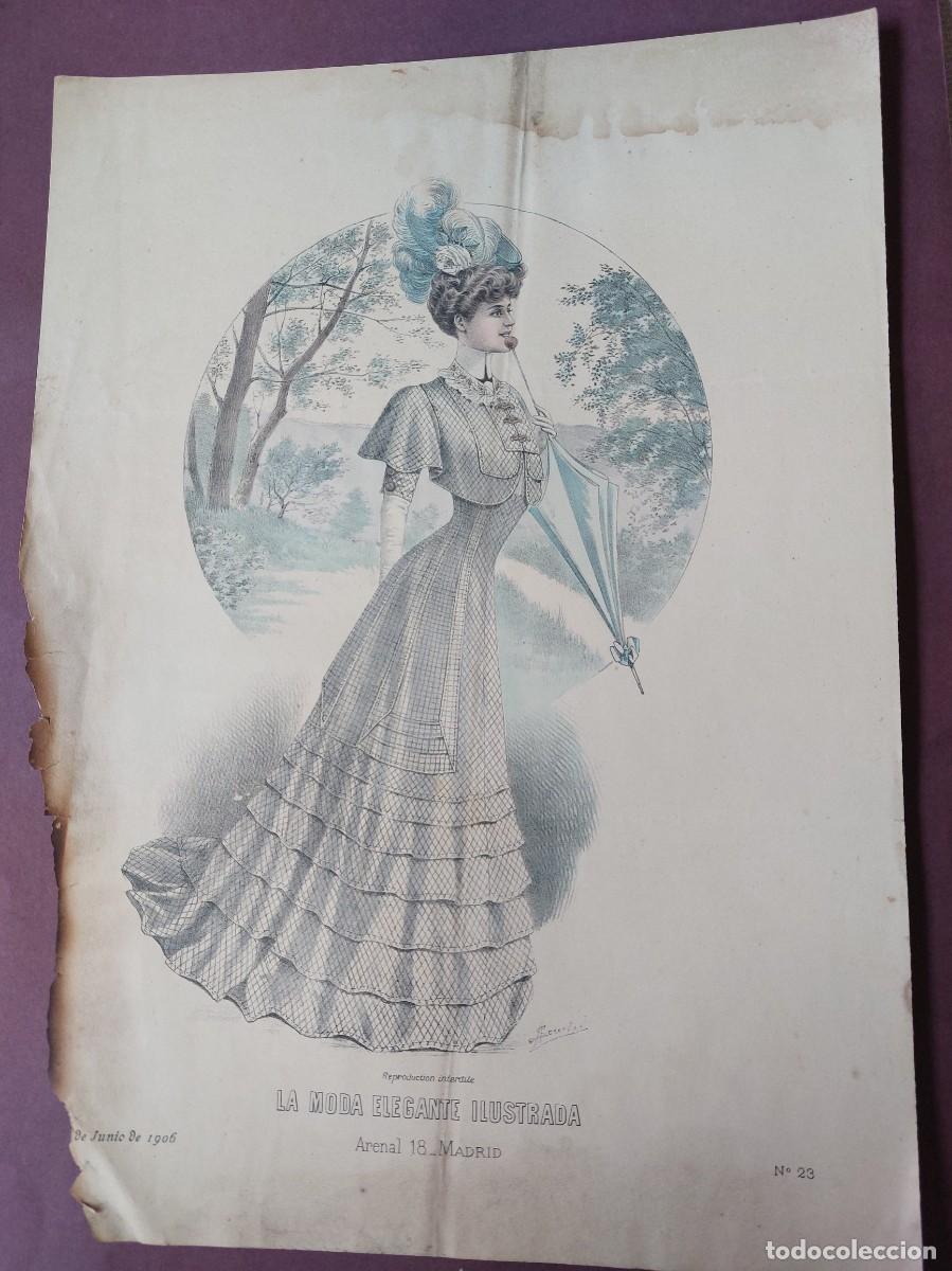 Coleccionismo: La moda elegante 1906 - Foto 1