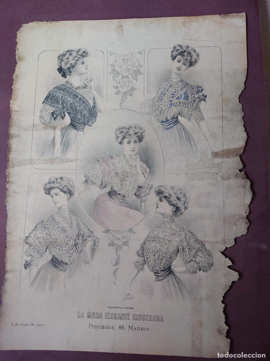 Sammelleidenschaft Papier: La moda elegante ilustrada 1907