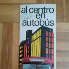 Coleccionismo: PLANO AUTOBUS EMT MADRID AÑO 1974. AUTOBUS PEGASO. VER FOTOS