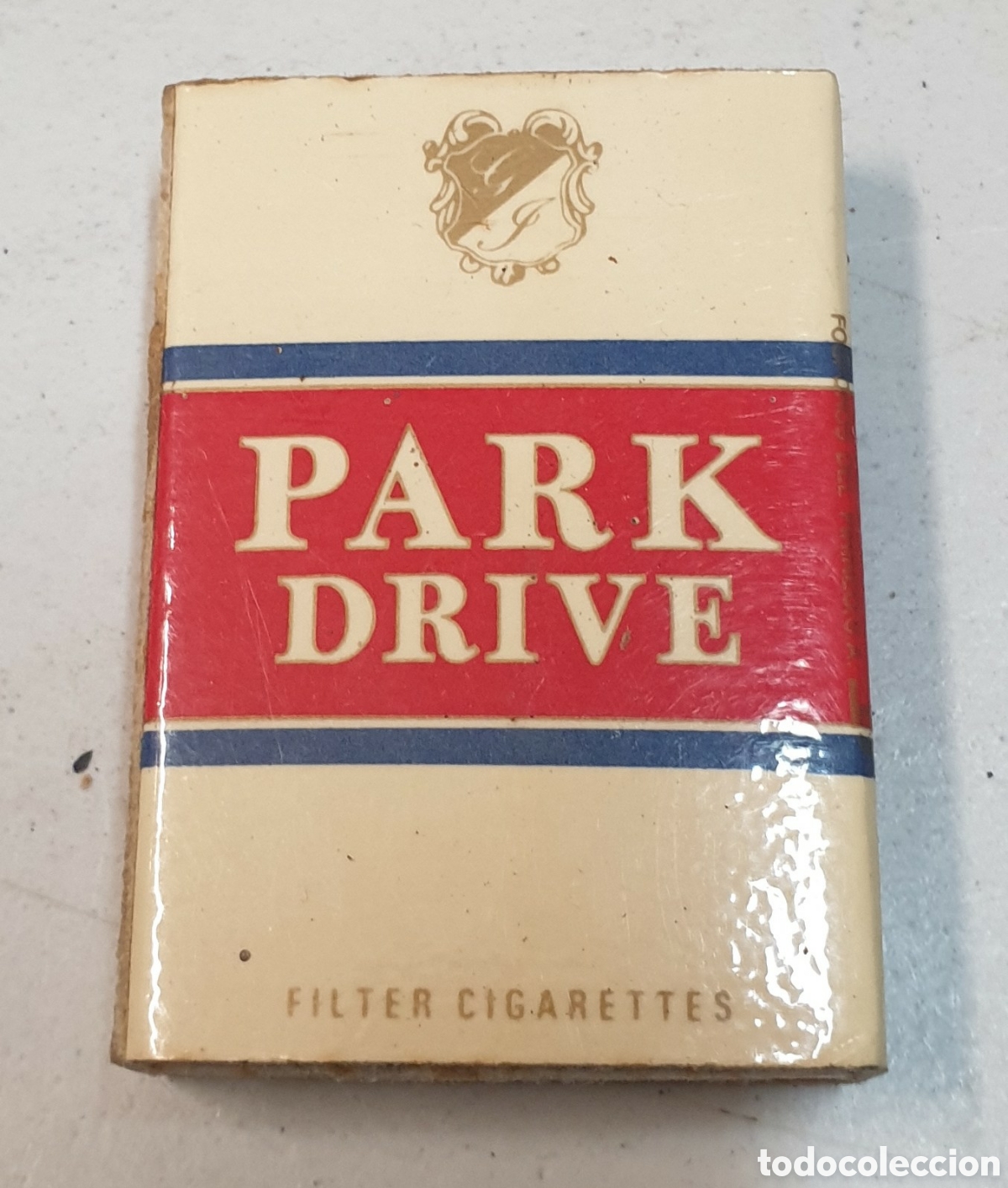 Coleccionismo: Caja cerillas publicidad tabaco Park drive