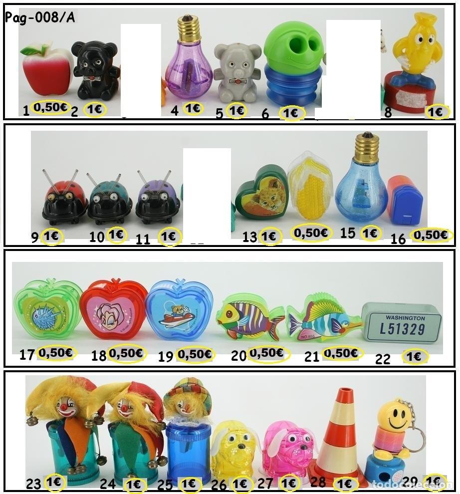 Coleccionismo: SACAPUNTAS DE PLASTICO VARIADOS - Foto 1
