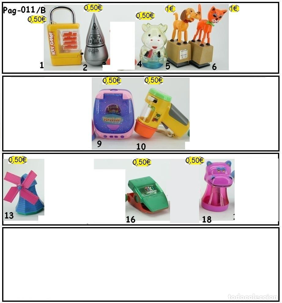 Coleccionismo: SACAPUNTAS DE PLASTICO VARIADOS - Foto 1