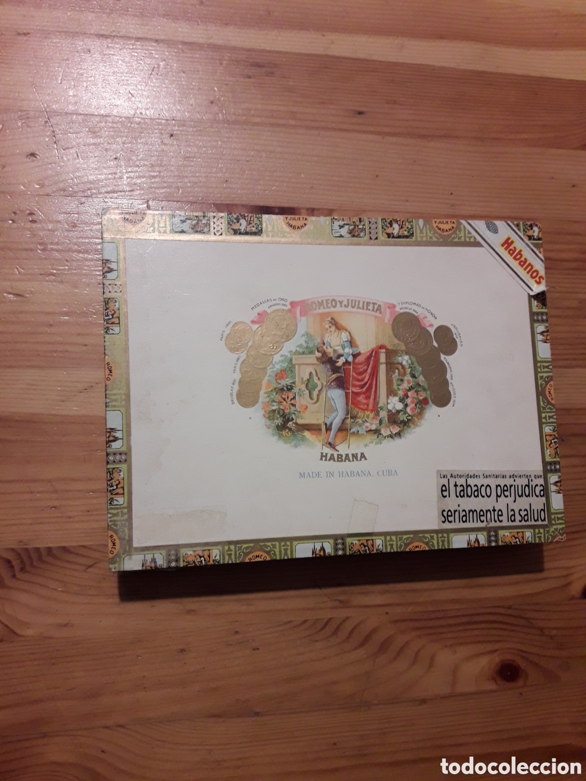Coleccionismo: Caja Romeo y Julieta Puros vacia Habanos Cuba