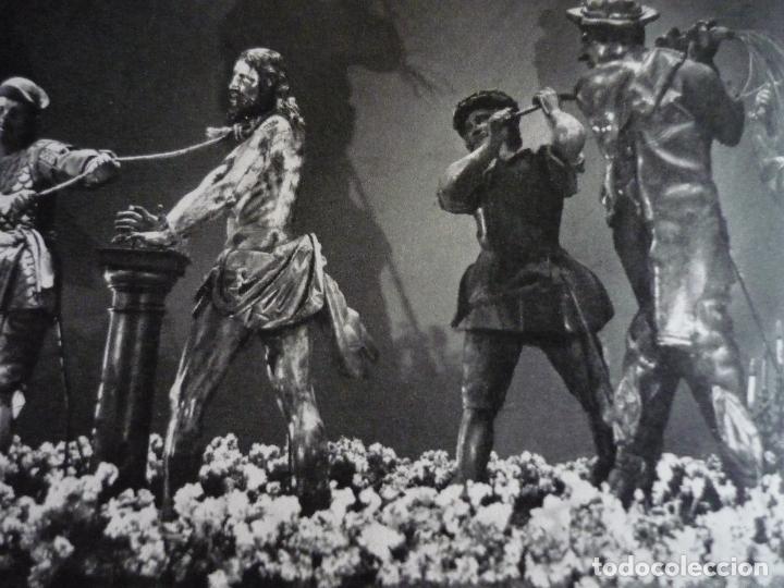 Coleccionismo: VALLADOLID PASO DEL AZOTAMIENTO SEMANA SANTA ANTIGUO HUECOGRABADO