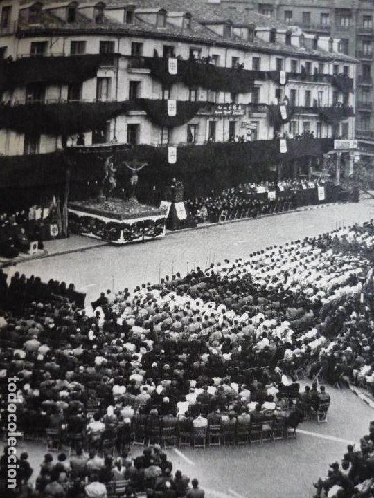 Coleccionismo: VALLADOLID VIERNES SANTO SEMANA SANTA ANTIGUO HUECOGRABADO