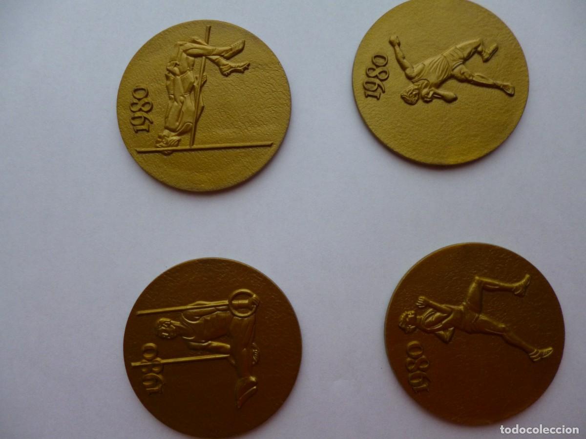 Coleccionismo: Medallas Olimpiada Moscou 1980. Coca Cola.