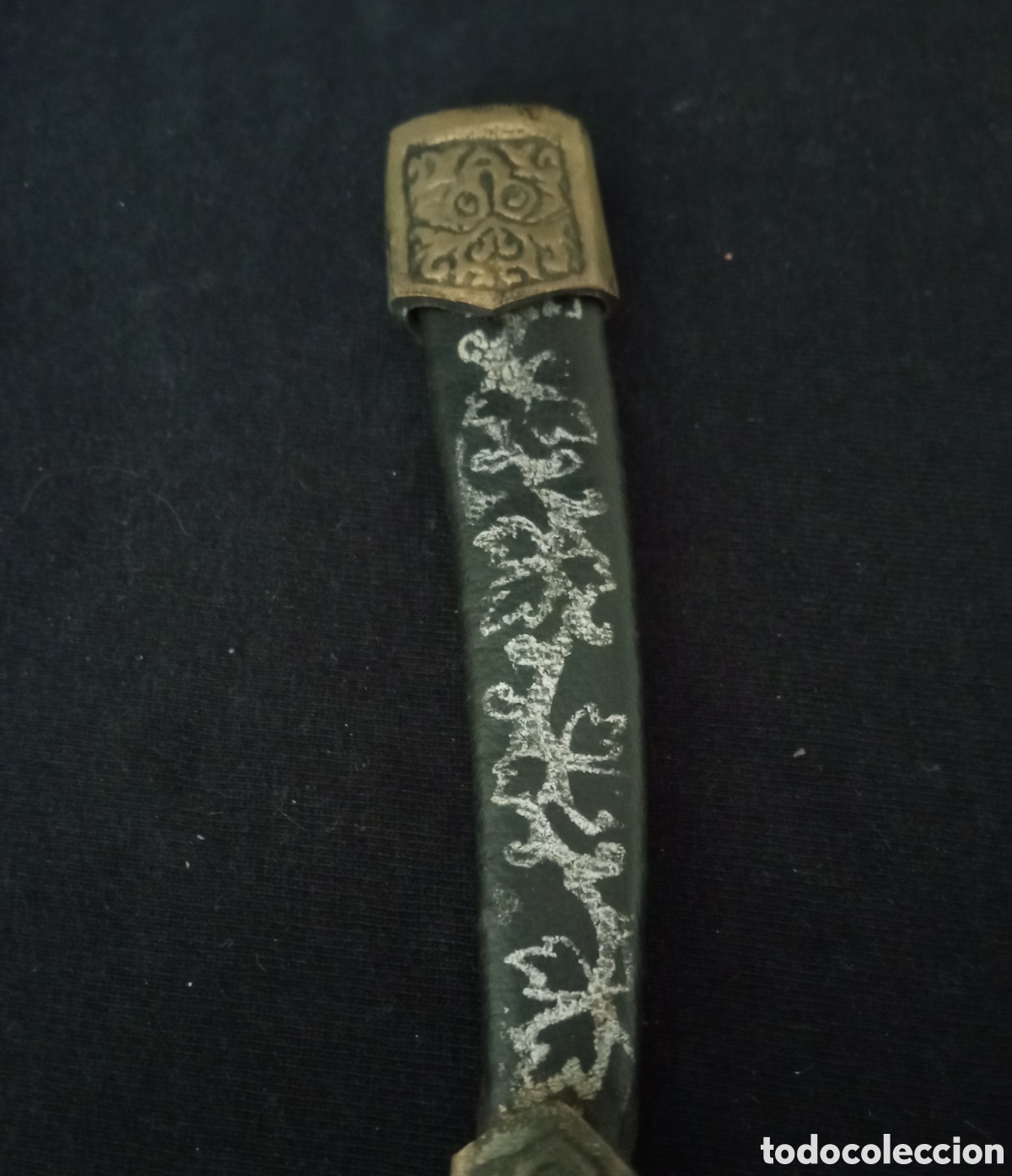 Coleccionismo: ANTIGUO ABRECARTAS CON FUNDA. ESPADA. SABLE - Foto 3