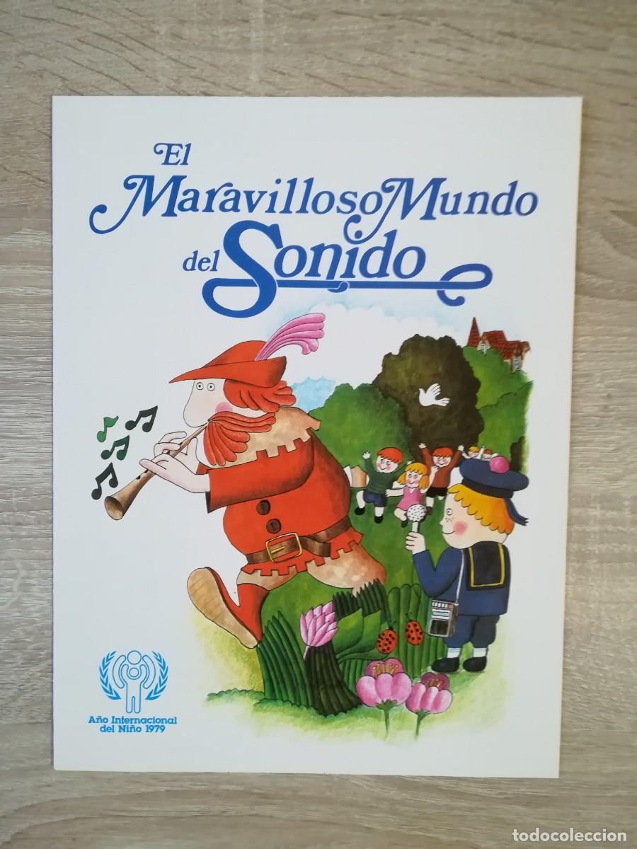 Colecionismo: EL MARAVILLOSO MUNDO DEL SONIDO, FOLLETO DESPLEGABLE- MINISTERIO DE CULTURA - A&Ntilde;O 1979.